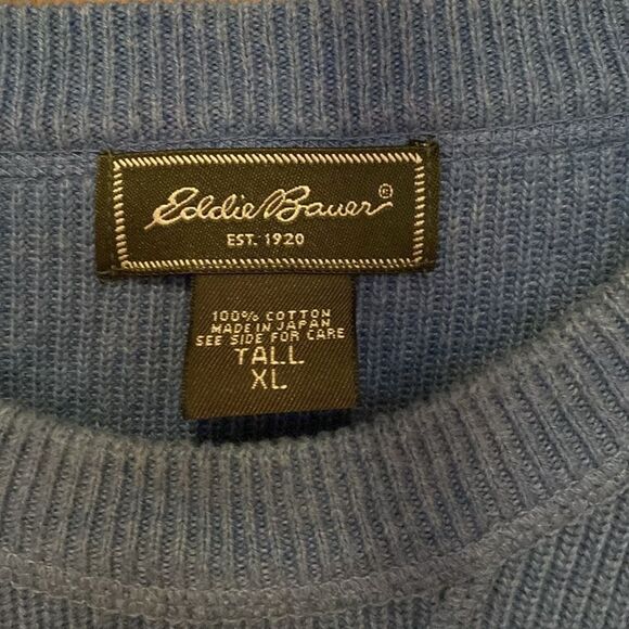 Eddie Bauer Mens XLT sweater pull over long sleeve - Picture 2 of 8